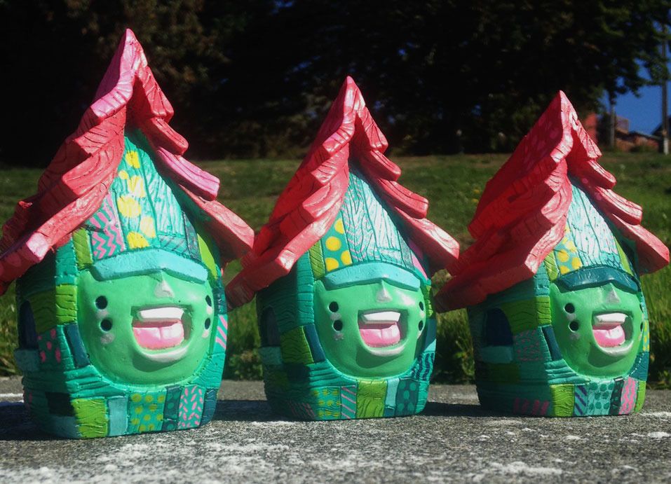 Handmade "The Shacks" created by 'They Drift'... available now